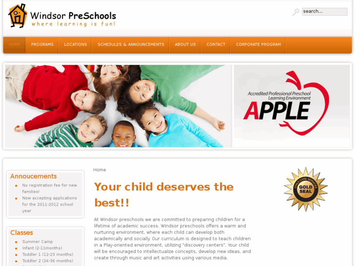 www.windsorpreschools.com