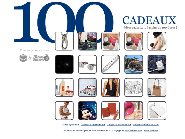 www.100-cadeaux.com