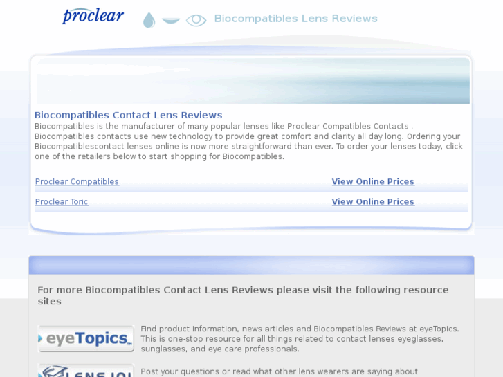 www.biocompatiblescontactlensreviews.com