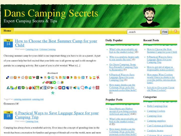 www.danscampingsecrets.com