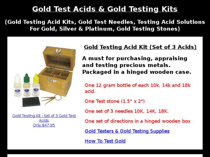 www.goldtestacids.net