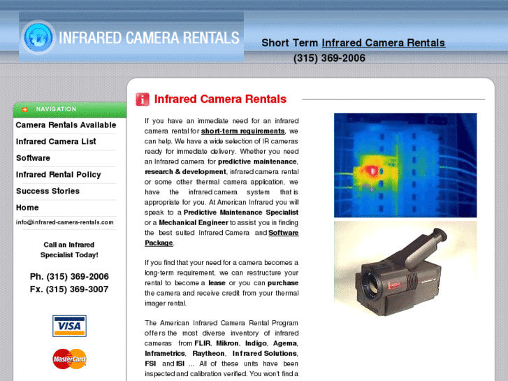 www.infrared-camera-rentals.com