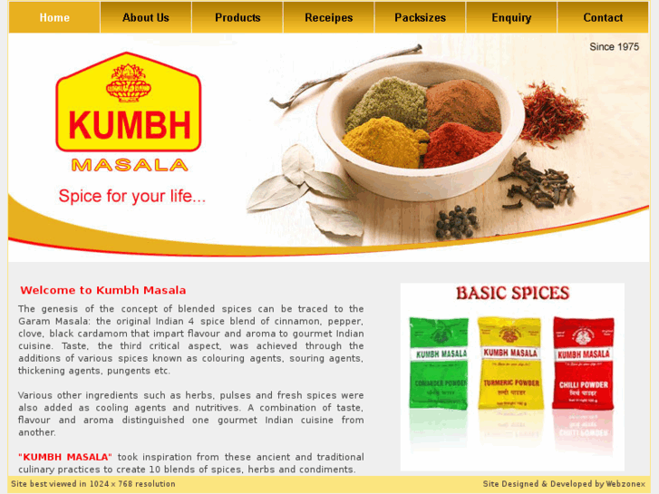 www.kumbhspices.biz