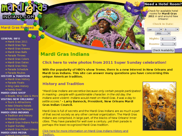 www.mardigrasindians.com