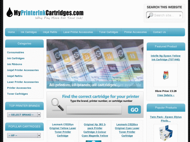 www.myprinterinkcartridges.com