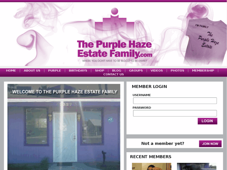 www.thepurplehazeestatefamily.com