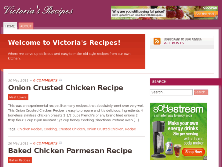 www.victoriarecipes.com