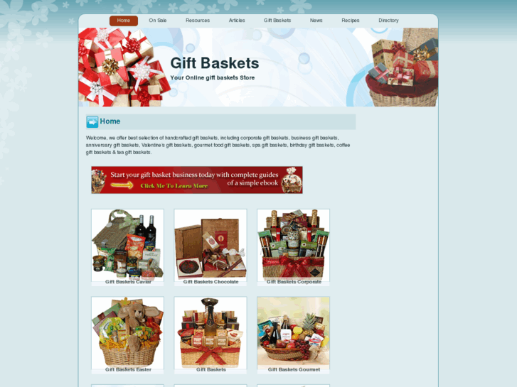 www.bazaargiftbaskets.com