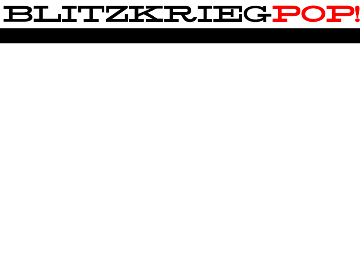 www.blitzkriegpop.com