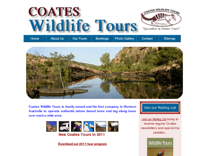 www.coateswildlifetours.com.au