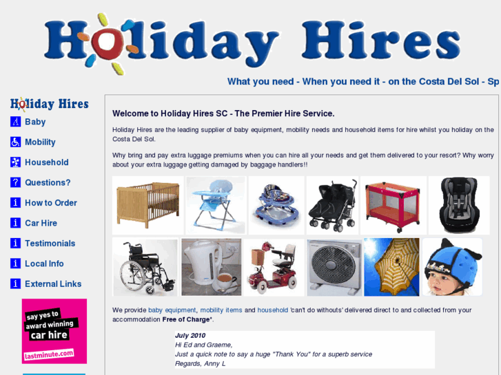 www.holidayhires.net