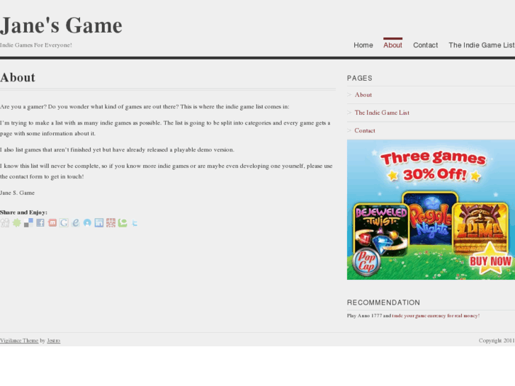 www.janesgame.com