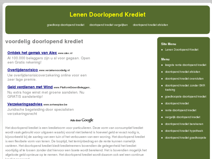 www.lenendoorlopendkrediet.com