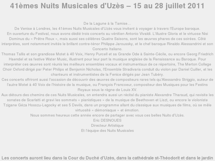 www.nuitsmusicalesuzes.org