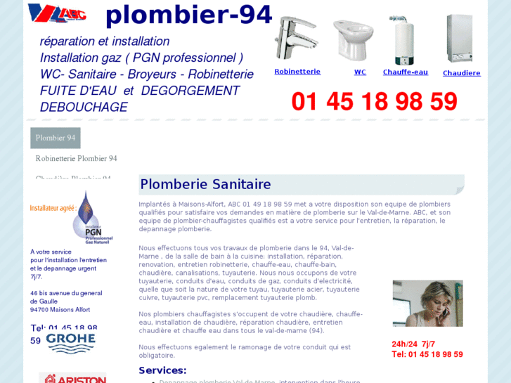 www.plombier-94-chauffagiste.fr