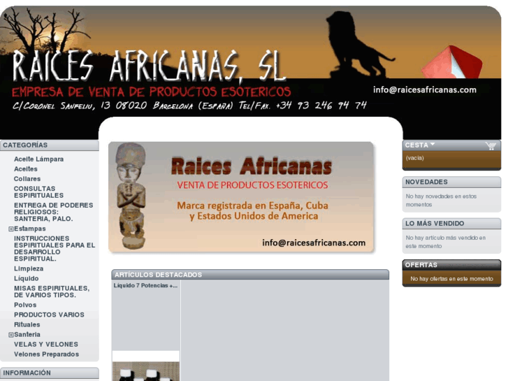 www.raicesafricanas.com