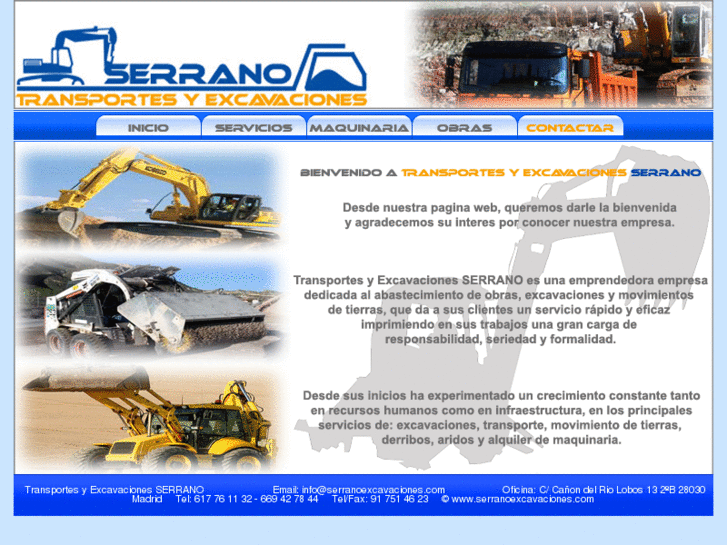 www.serranoexcavaciones.com