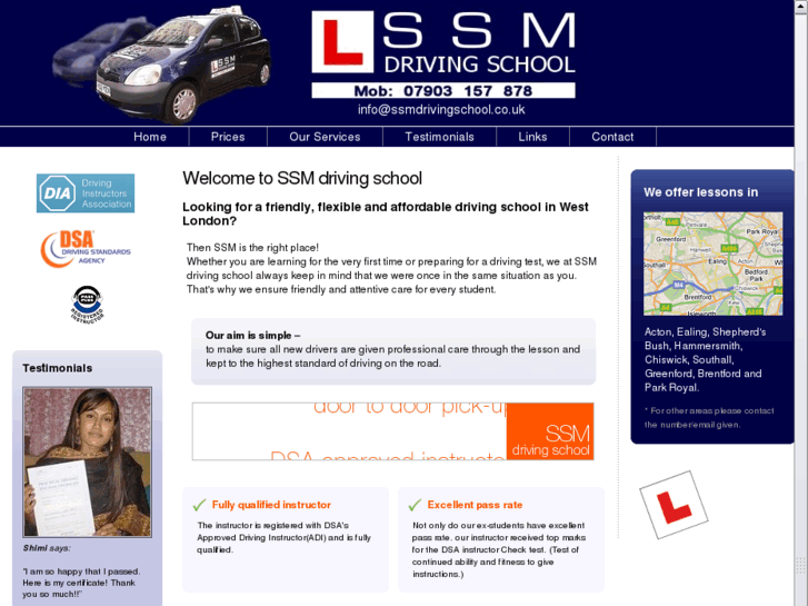 www.ssmdrivingschool.com