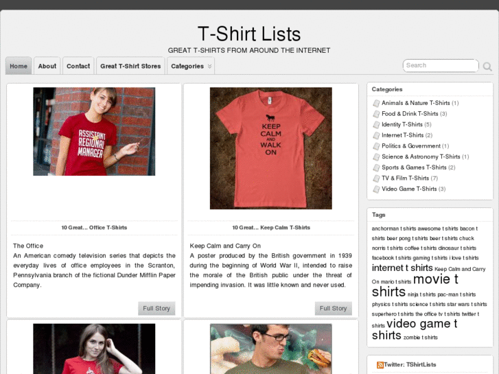 www.tshirtlists.com