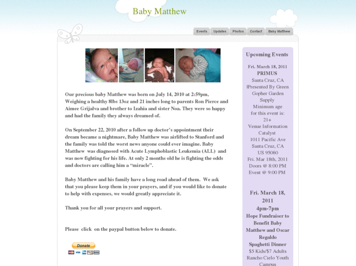 www.babymatthew.org