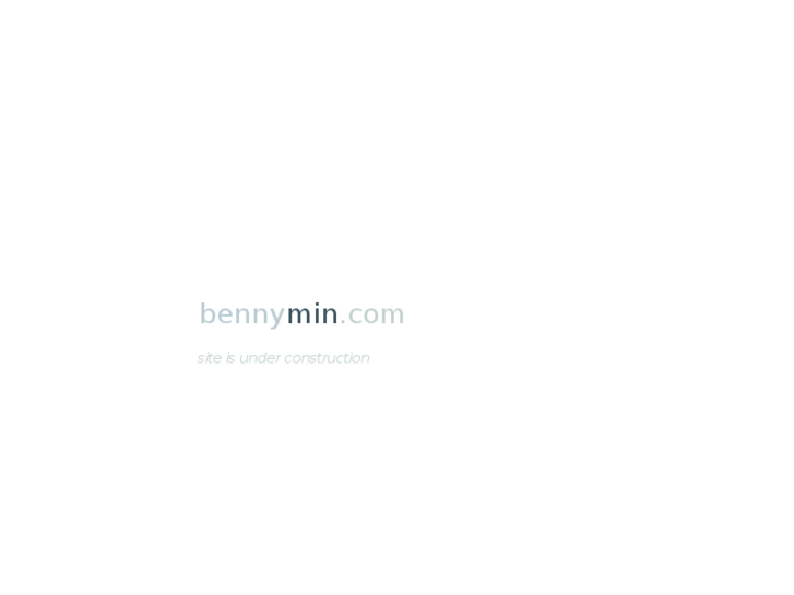 www.bennymin.com