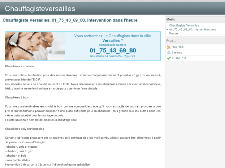 www.chauffagisteversailles.net