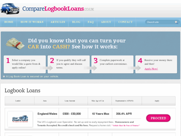 www.comparelogbookloans.co.uk