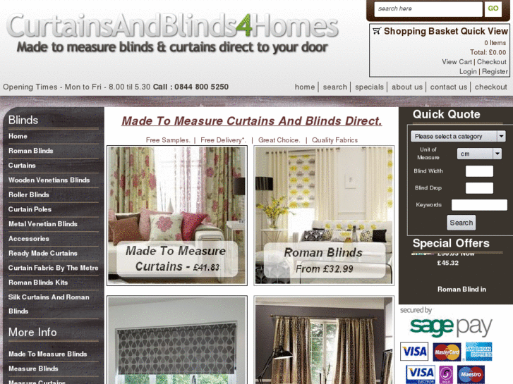 www.curtainsandblinds4homes.co.uk