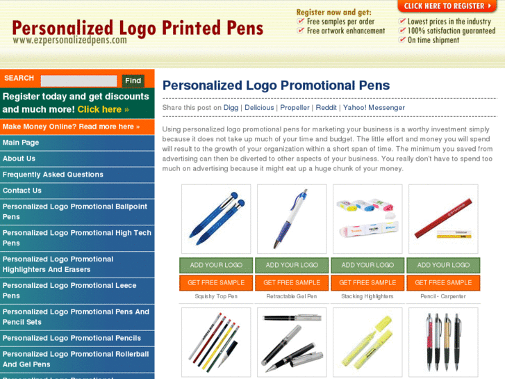 www.ezpersonalizedpens.com