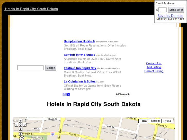 www.hotelsinrapidcitysouthdakota.com