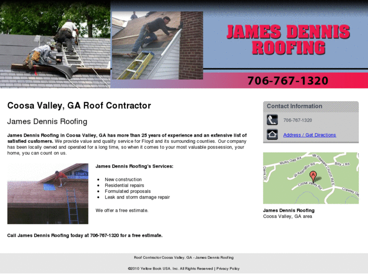 www.jamesdeanroofingromega.com