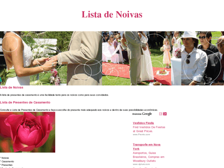 www.listadenoivas.com