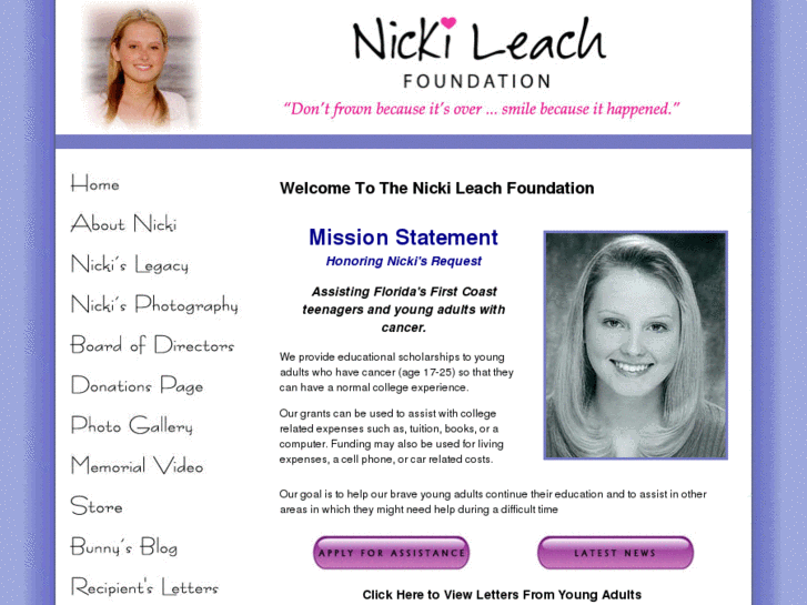 www.nickileach.org