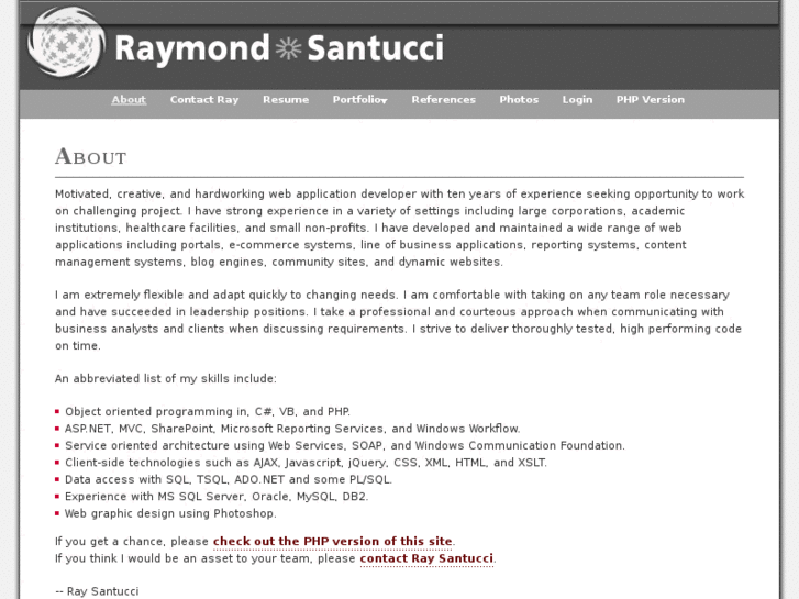 www.raymondsantucci.com