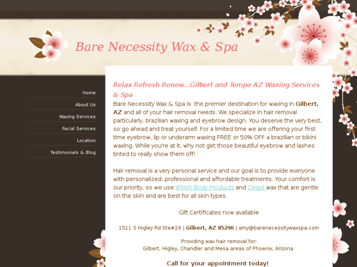 www.barenecessitywaxspa.com