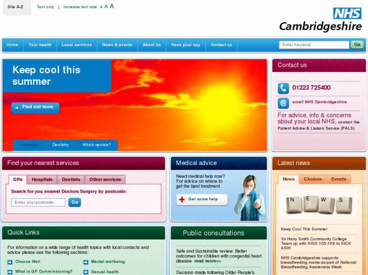 www.cambridgeshire.nhs.uk