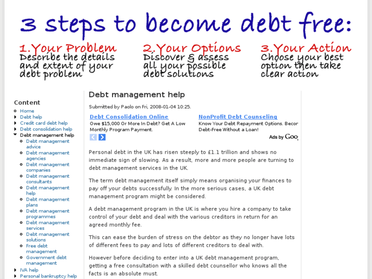 www.debtmanagementsite.net