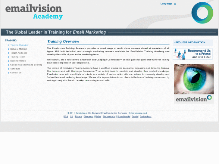 www.emailvisionacademy.co.uk