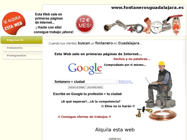 www.fontanerosguadalajara.es