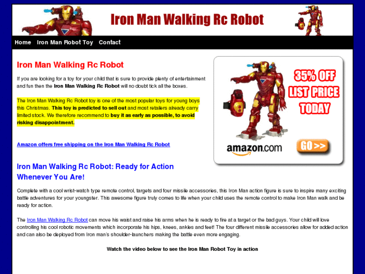 www.ironmanwalkingrobot.com