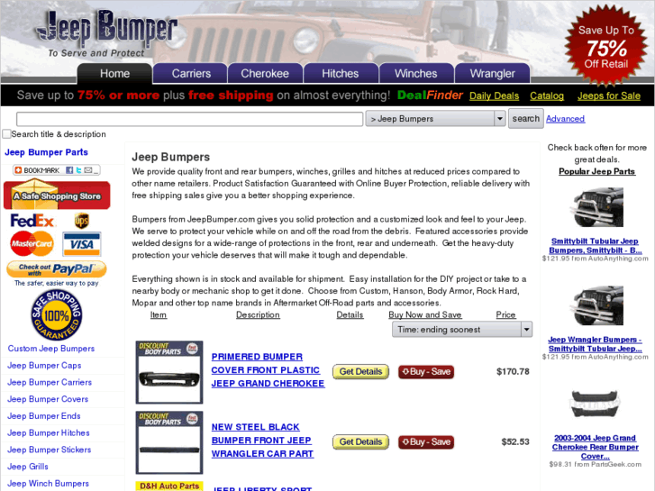 www.jeepbumper.com