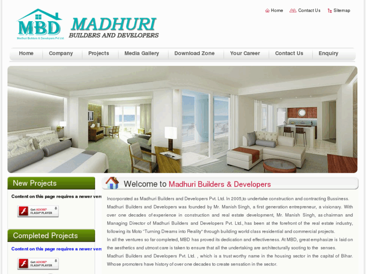 www.madhuribuilders.com
