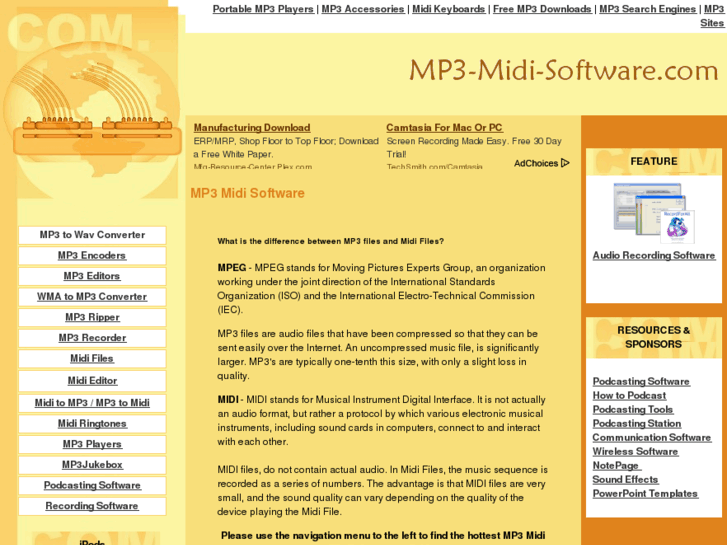 www.mp3-midi-software.com