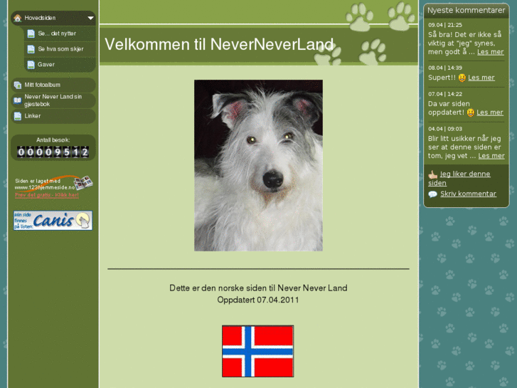 www.neverneverlandnorge.com