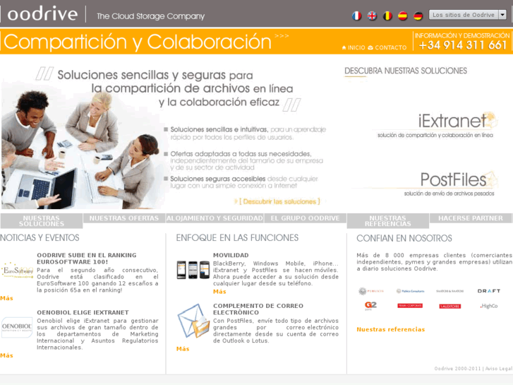 www.oodrive-collaboration.es