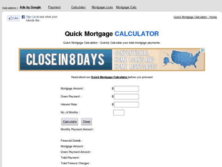 www.quick-mortgage-calculator.com