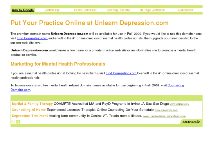 www.unlearndepression.com