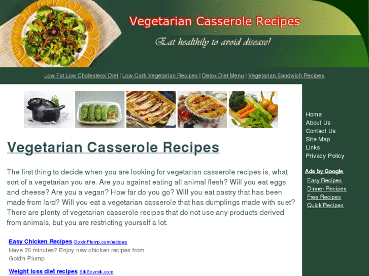 www.vegetariancasserolerecipes.com