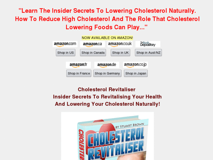 www.cholesterolrevitaliser.com