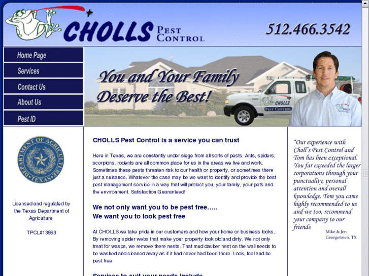 www.chollspestcontrol.com